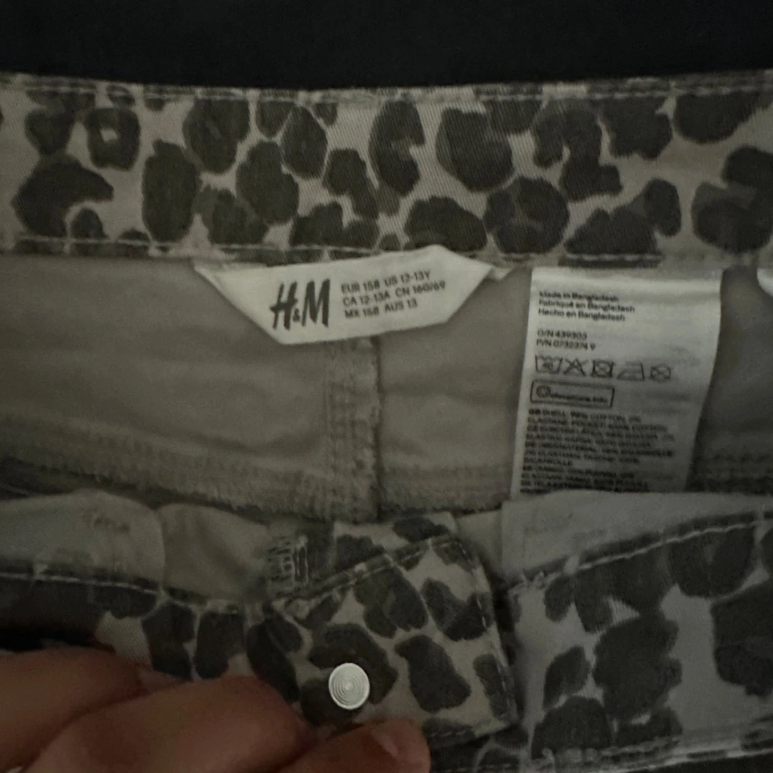 Leopardmönstrade shorts från H&M - 91
