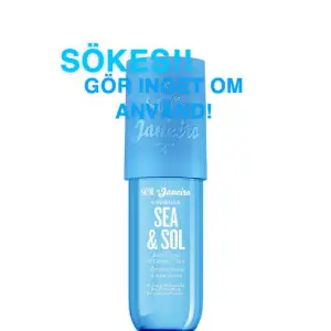 Sol de Janeiro ”Sol & Sea” Body Mist sökes!! Gör inget om den är använd men ska helst finnas hälften kvar🌊