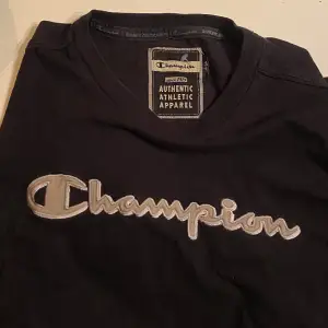 Oversized Champion T-shirt i strl. L. Perfekt passform! Väldigt bra skick. Köpt i en vintagebutik i NY.