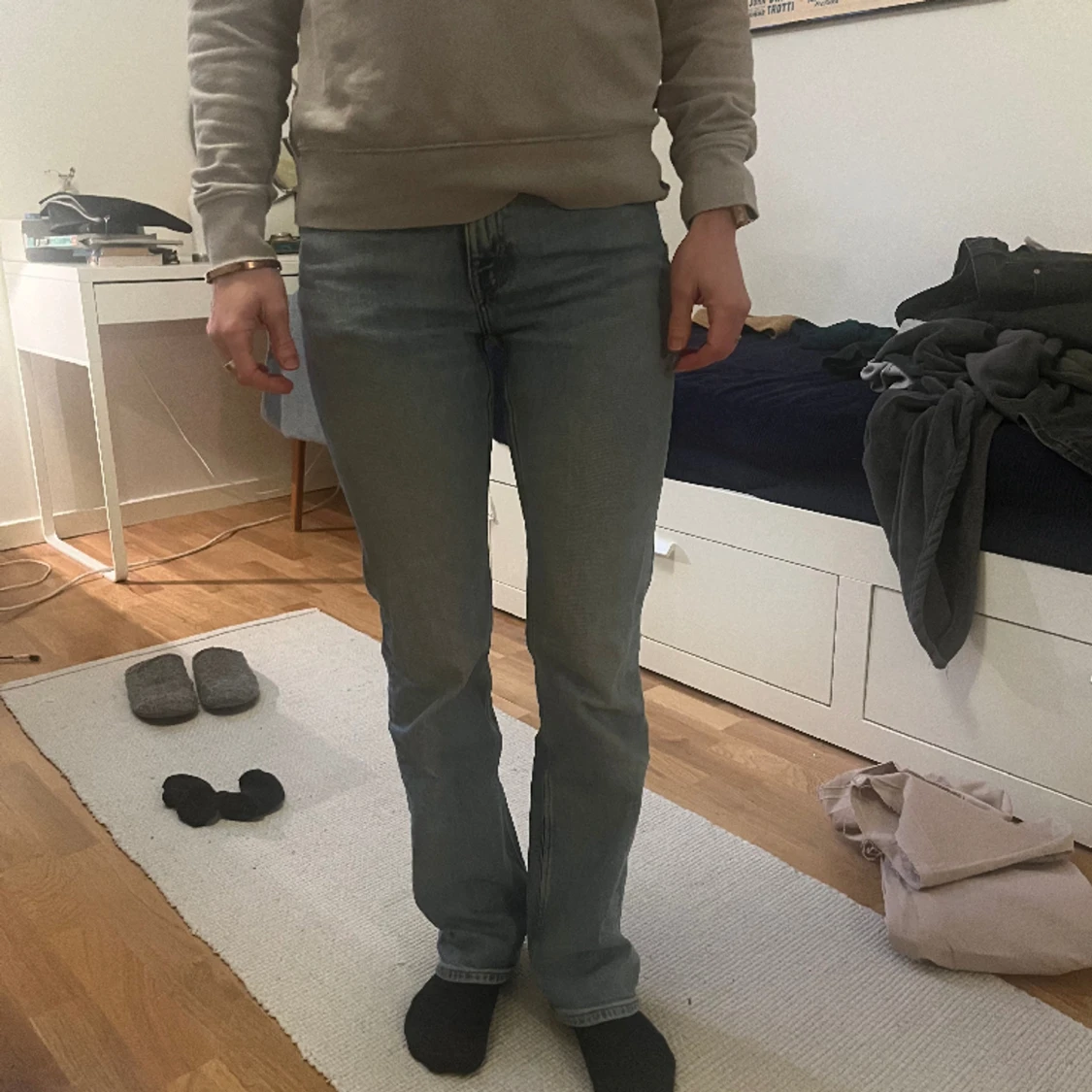 Ljusblå jeans från weekday - 90