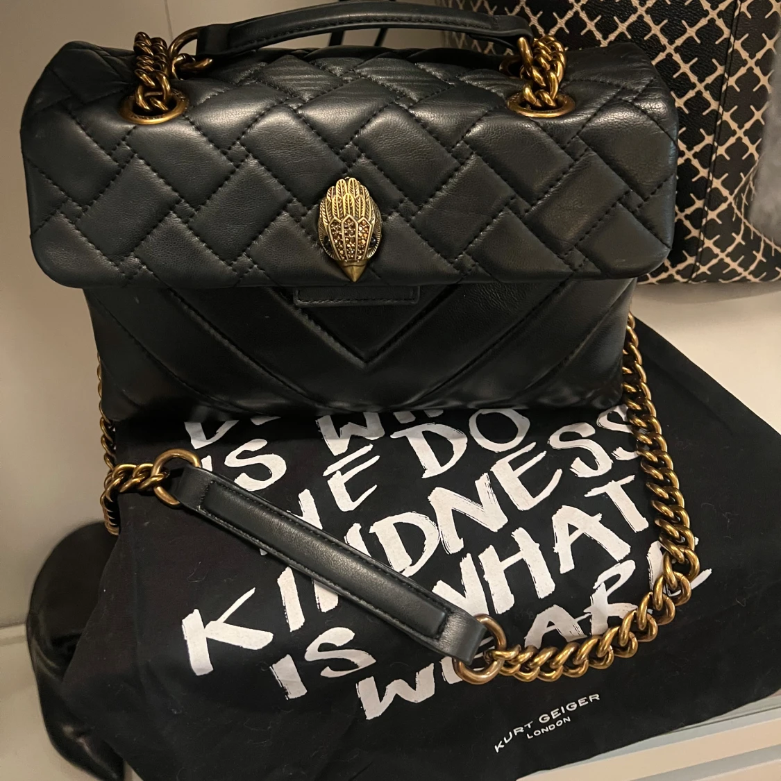 Stor kurt geiger väska  - 90