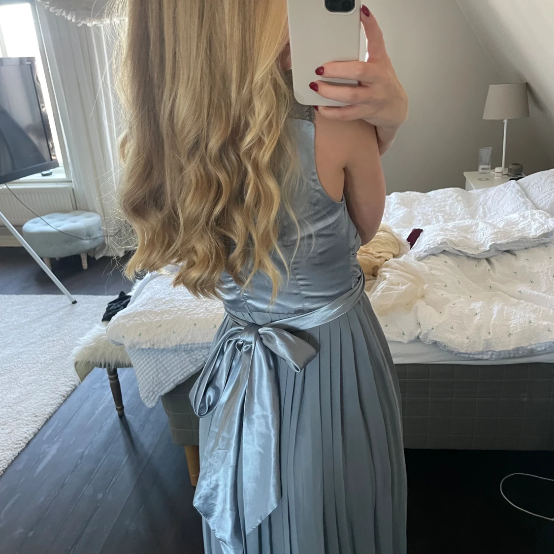 Klänning silver - 91