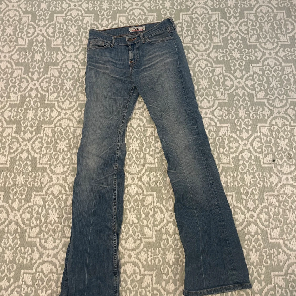 Lågmidjade jeans