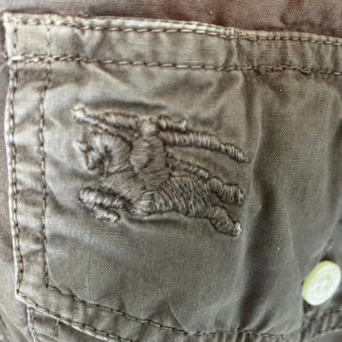 Khaki burberry overshirt  - 92