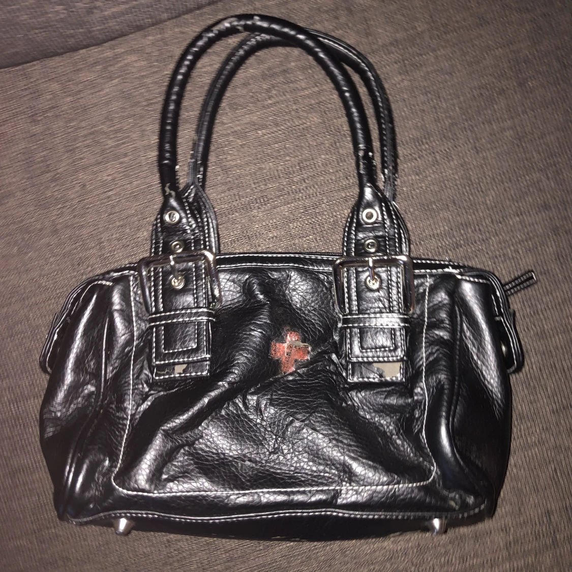 Svart shoulder bag - 91