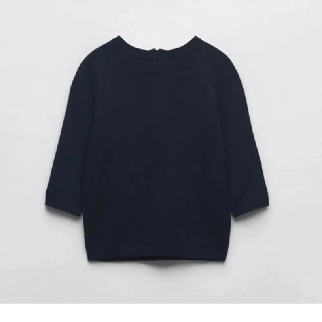 Stickad kortärmad zara - 90