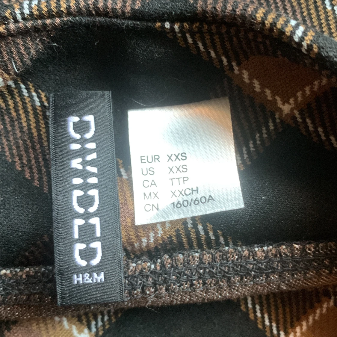 Rutig kjol från H&M Divided - 90