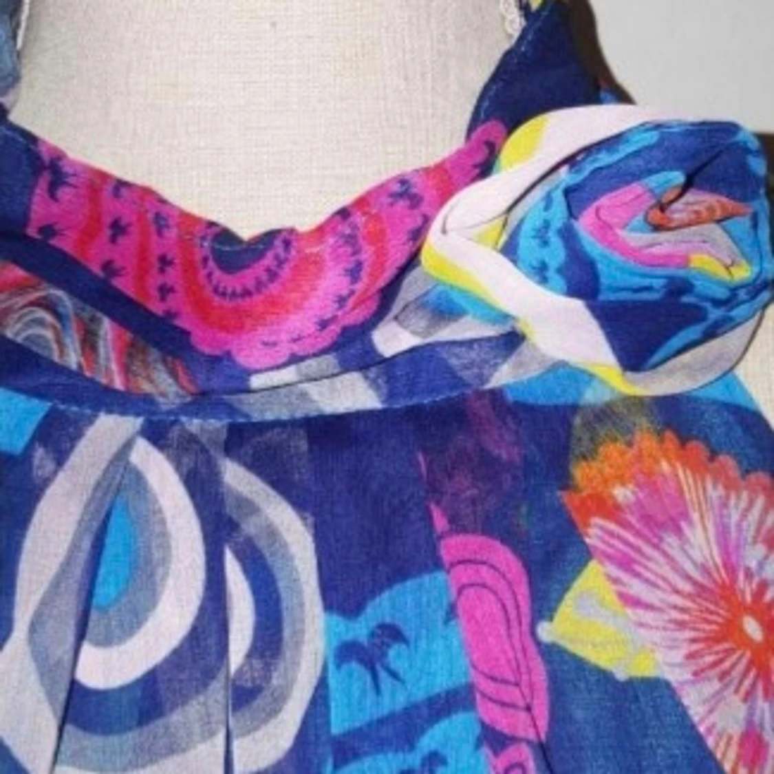 Linne, flerfärgat - 92