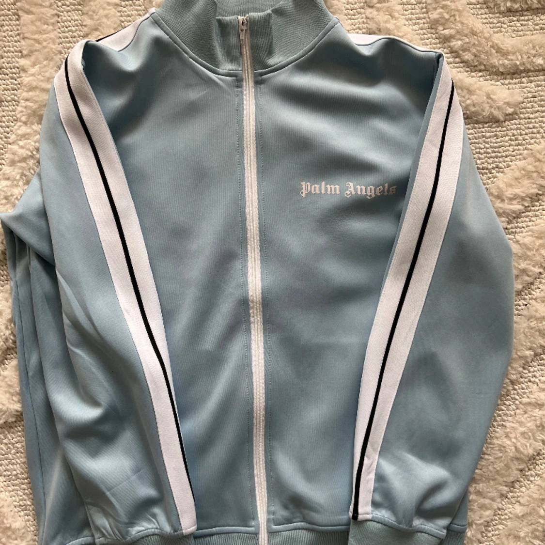 Palm Angels Baby Blue Sweatshirt - 90