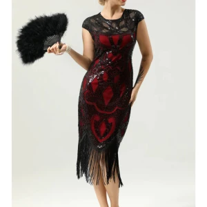 1920-talet - Hej, om någon säljer liknande klänning i storlek 48/50 meddela mig gärna! Behöver den så fort så möjligt, så köper jag!