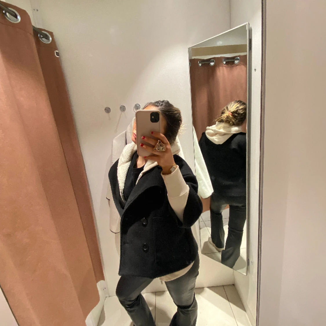 Trekvartsärmad kappa - 91