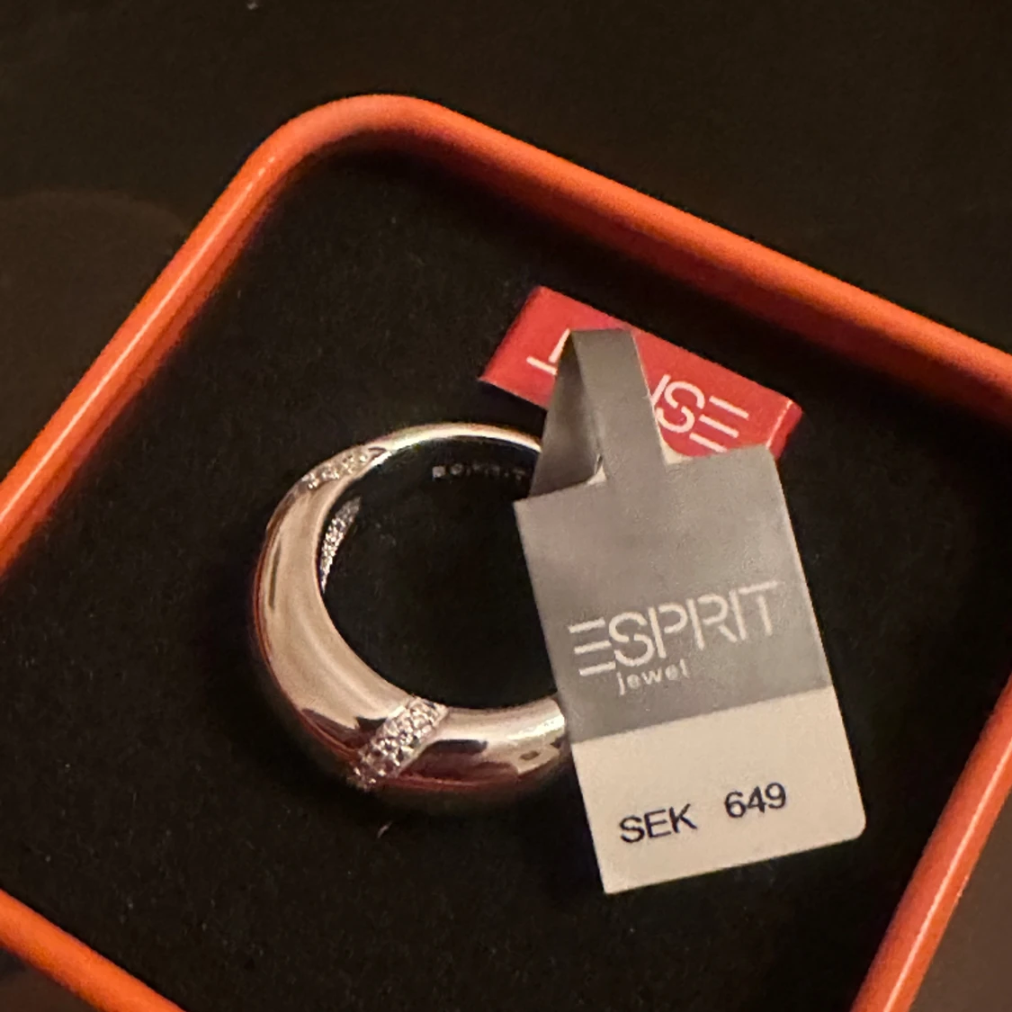 Förtjusande silverring  - 91