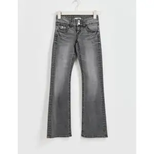 Säljer dessa grå Lågmidjade bootcut jeans från Gina Young. Använda en gång så inga defekter! Färgen är missvisande på bild, men dem är gråa 💞🥰 storlek 164 motsvarande xs/s. Dem passar mig som är 167🙌🏽