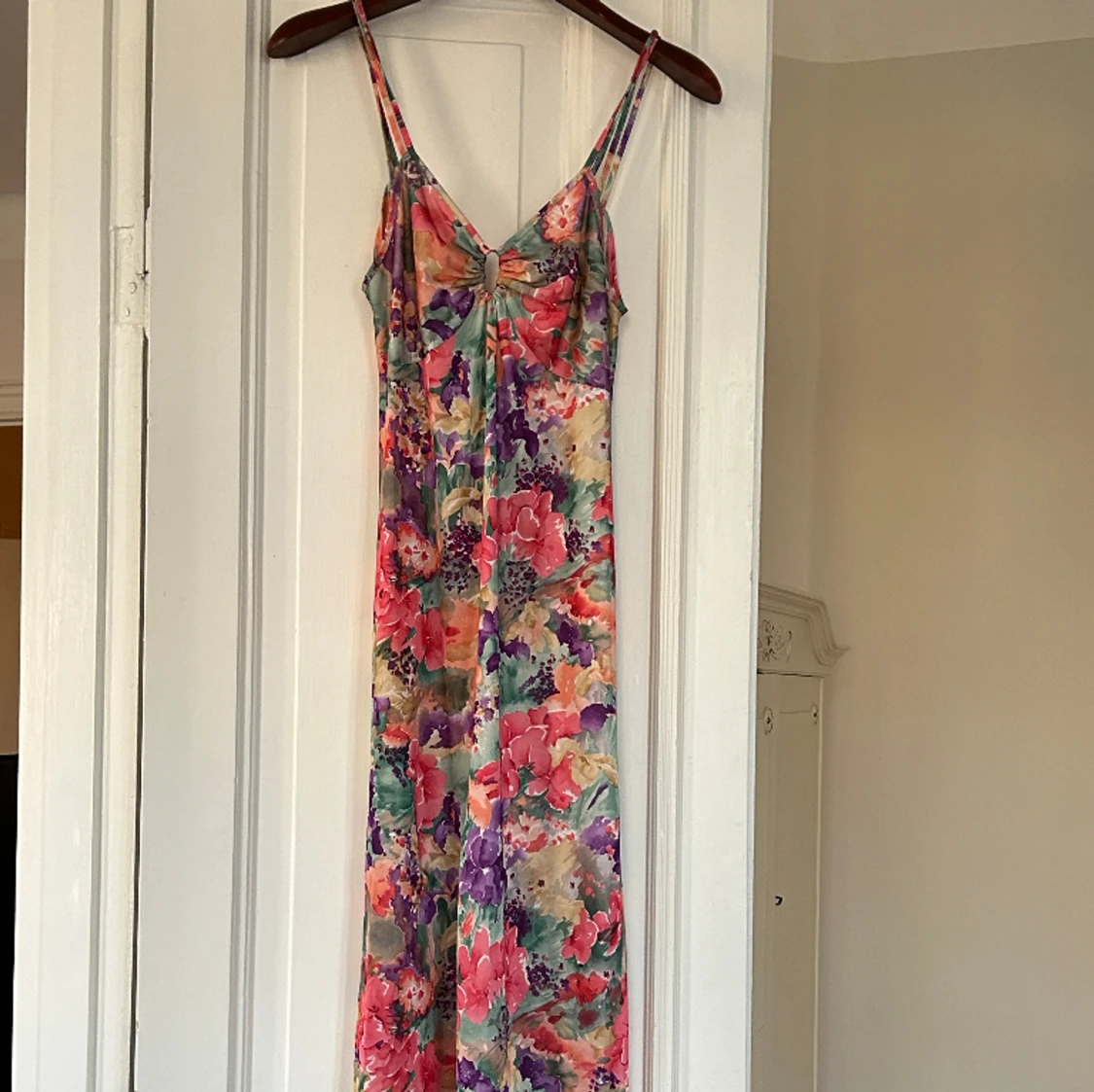 Multi color klänning  - 90