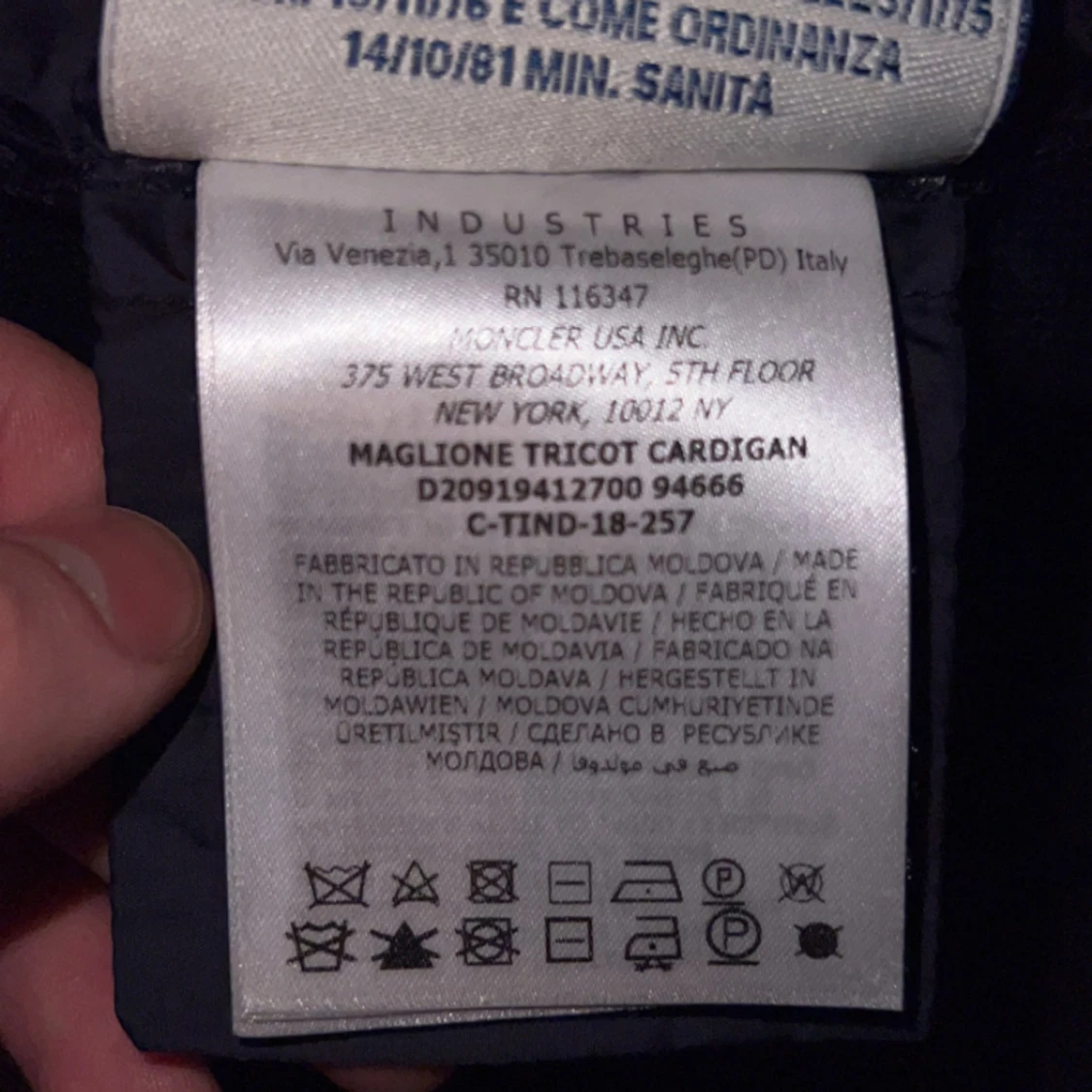 Moncler cardigan - 90