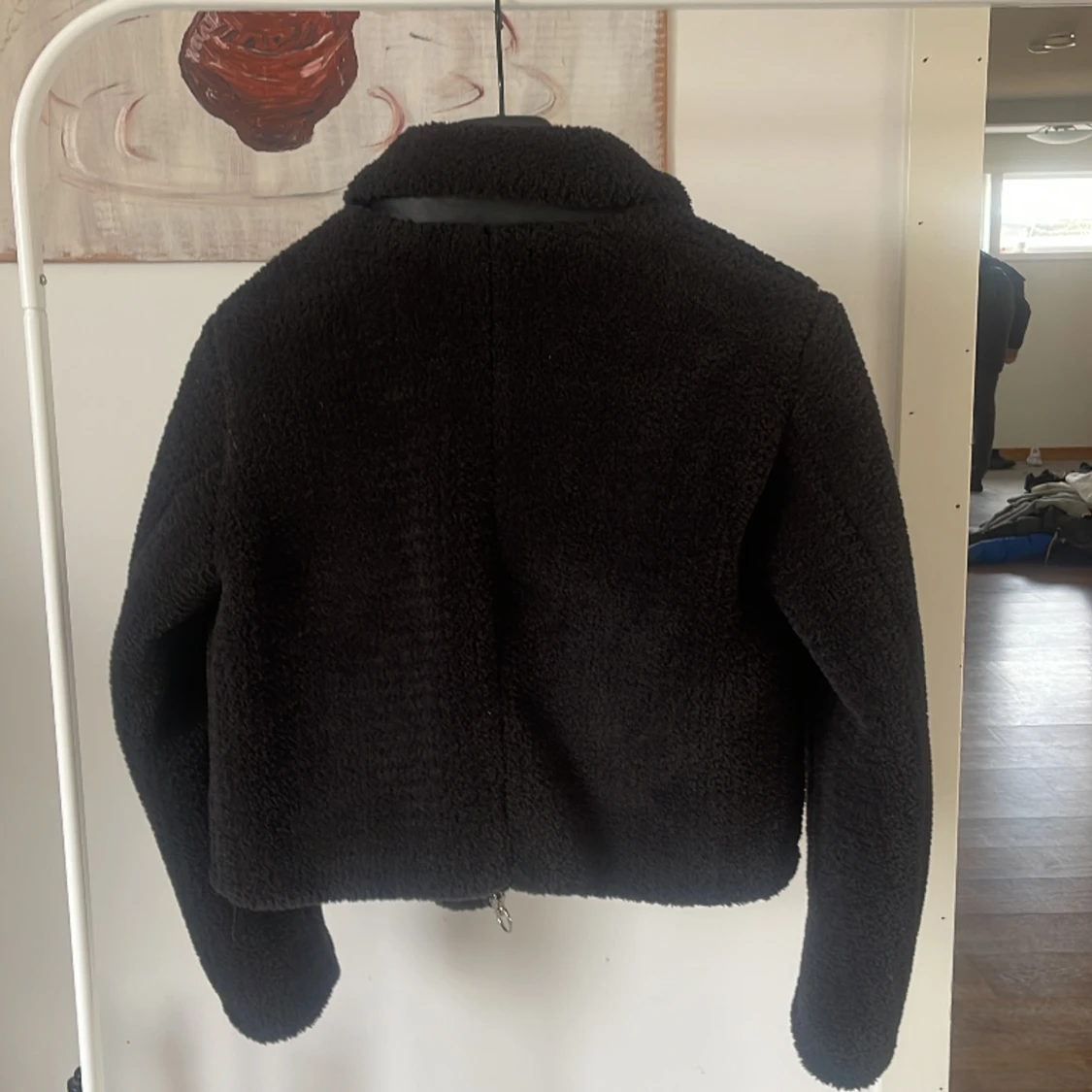 Svart teddyjacka - 91