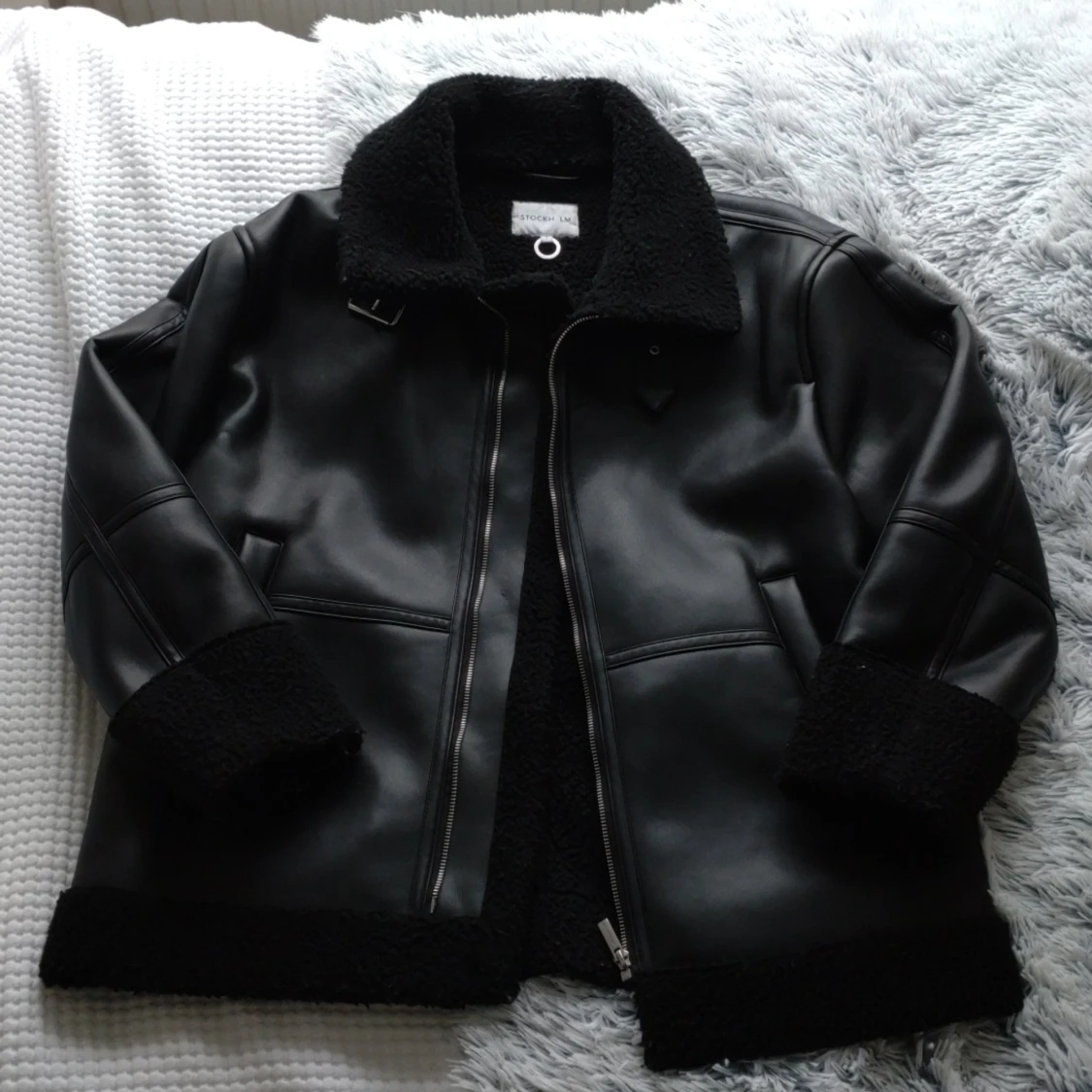 Läder jacka - 93