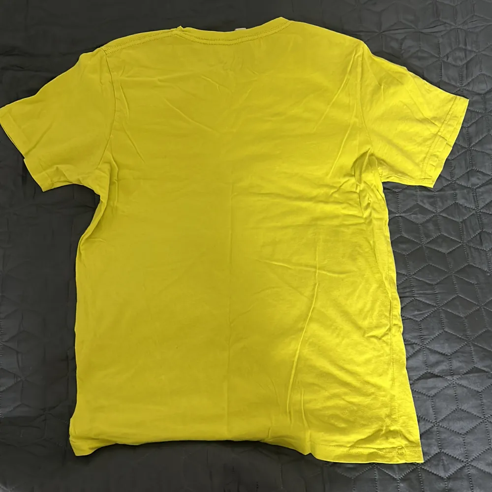 En färgglad tshirt med liten logga perfekt inför sommaren. Endast provad, säljs då den inte passar, skick 10/10. T-shirts.