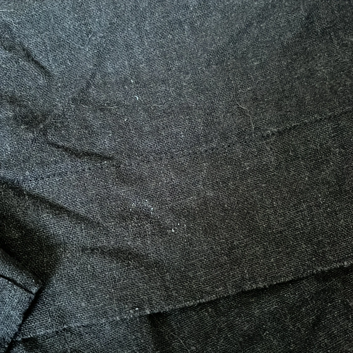 Linneshorts svarta - 90