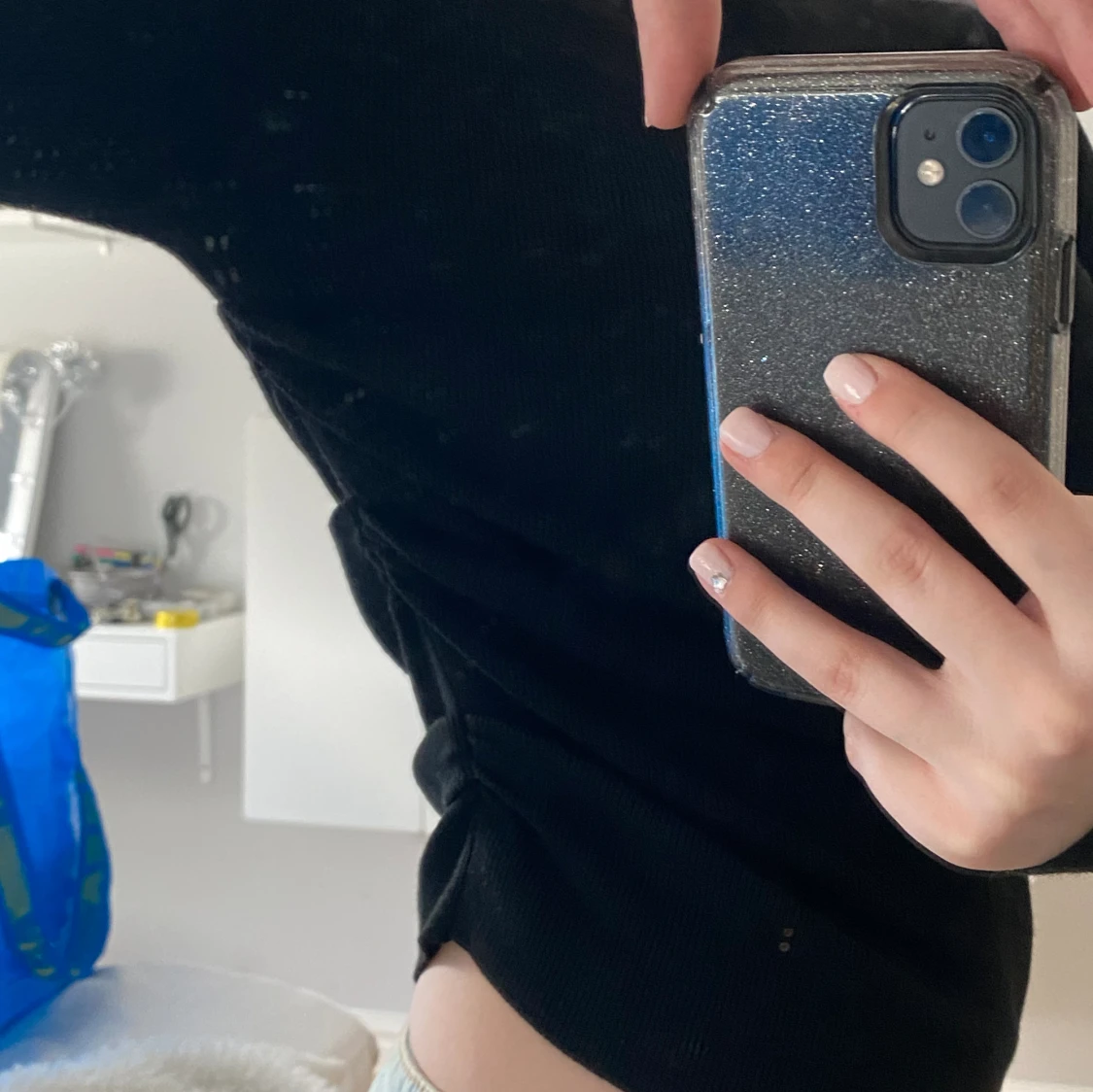 Tunn stickad tröja🖤 - 90