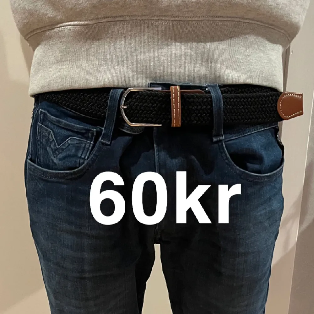 Tjenare säljer nu ännu ett riktigt snyggt flätat bälte som ger en fin detalj till alla jeans. Bara att höra av dig vid funderingar!. Övrigt.