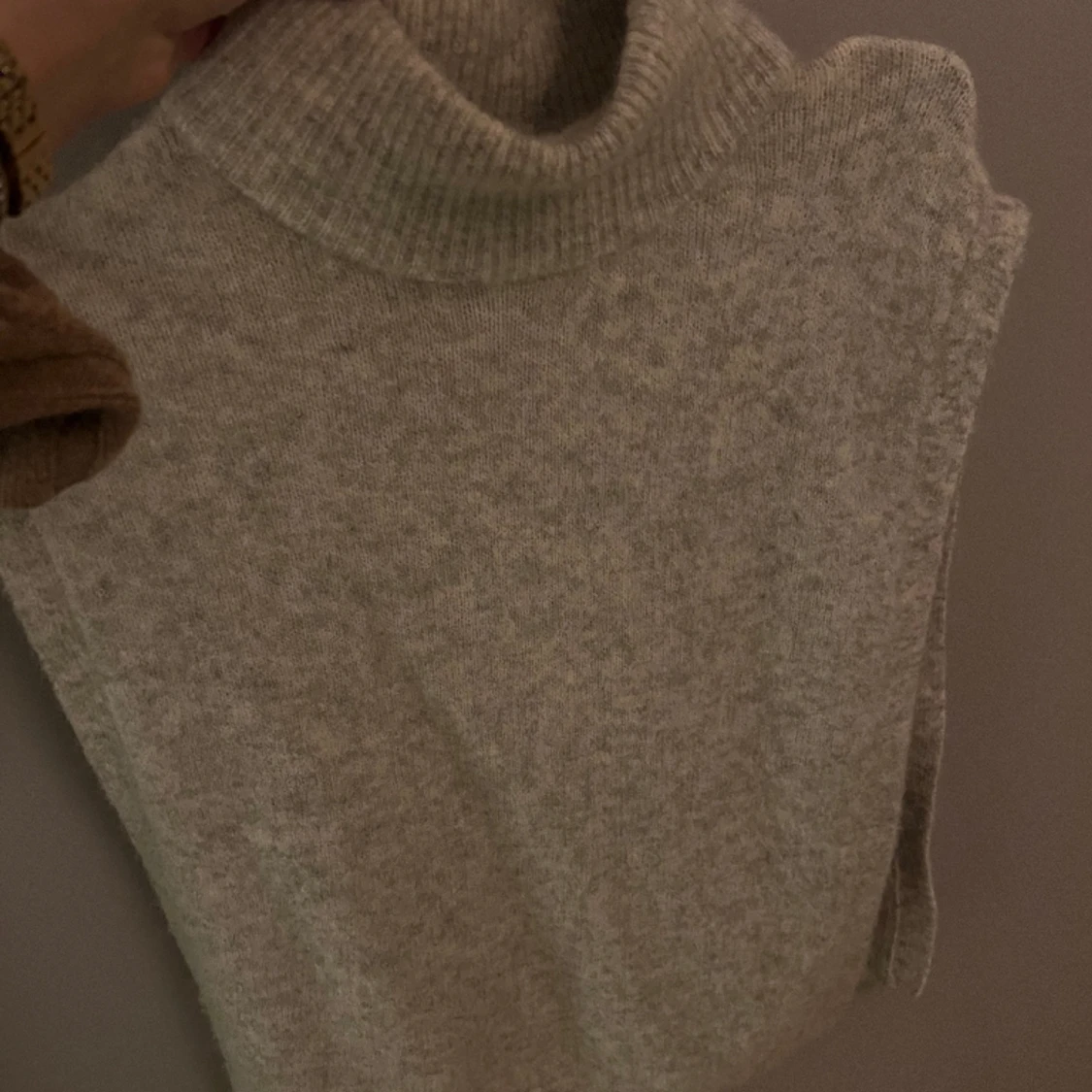 Jättefin stickad bästa i alpacka blend!
