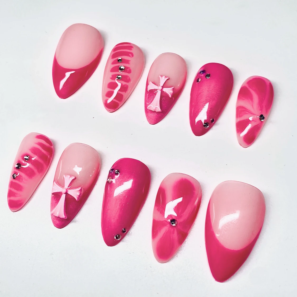 Press On Nails PINK - 92