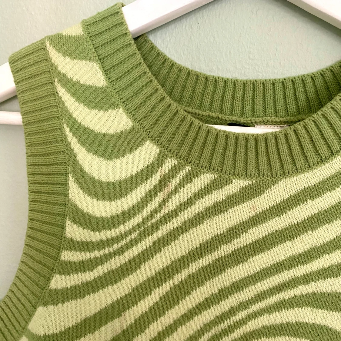 Mönstrad topp - 90
