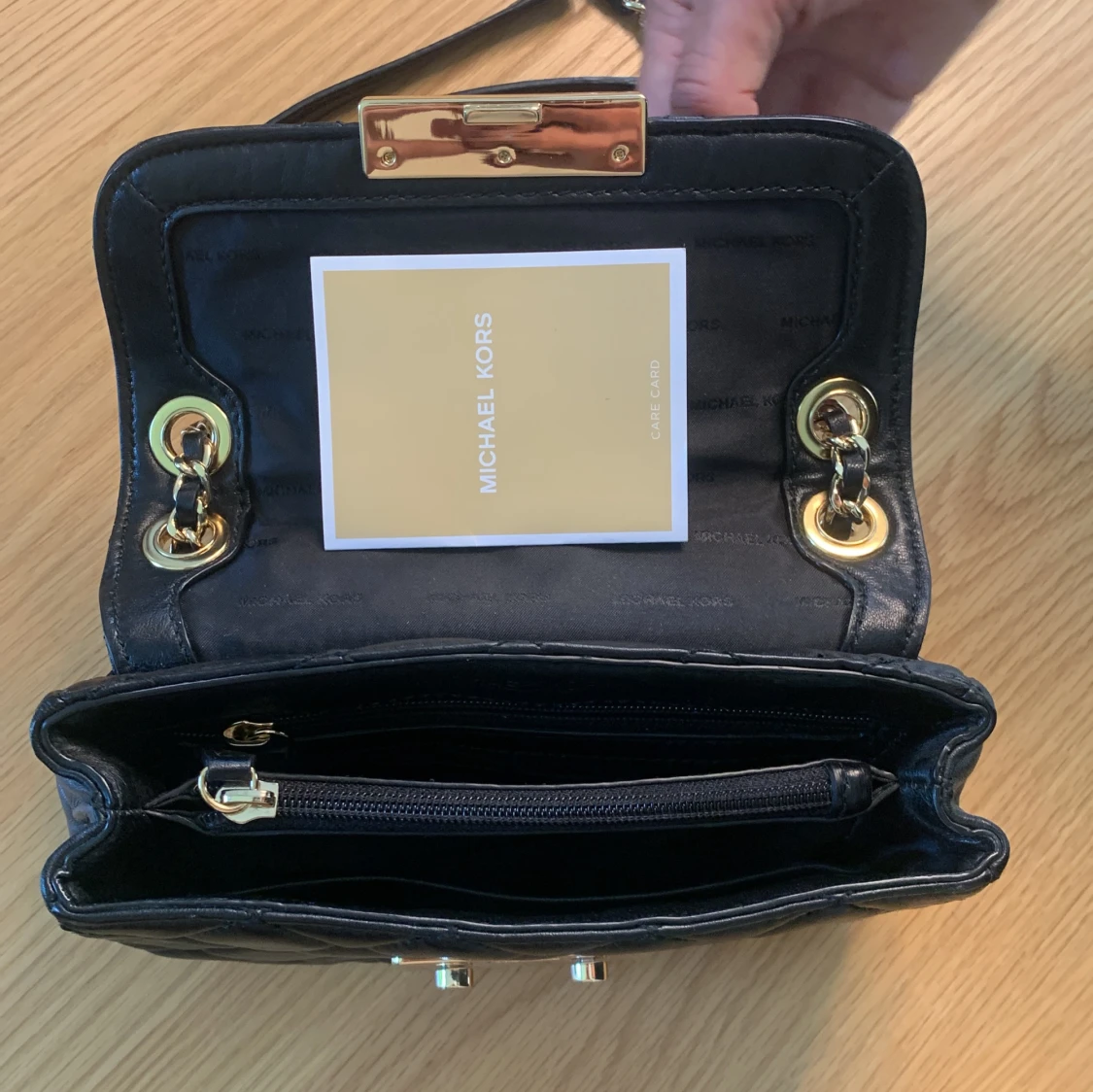 Svart läder väska Michael Kors - 90