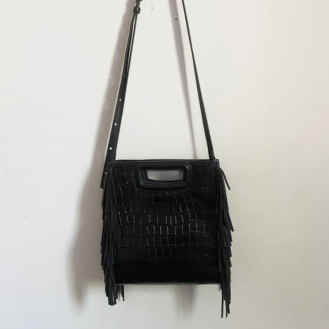 Maje Croco Handväska