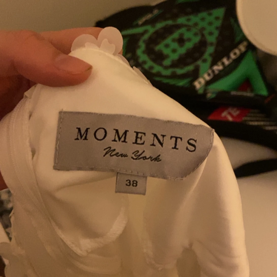 Vit klänning/ studentklänning  - 91