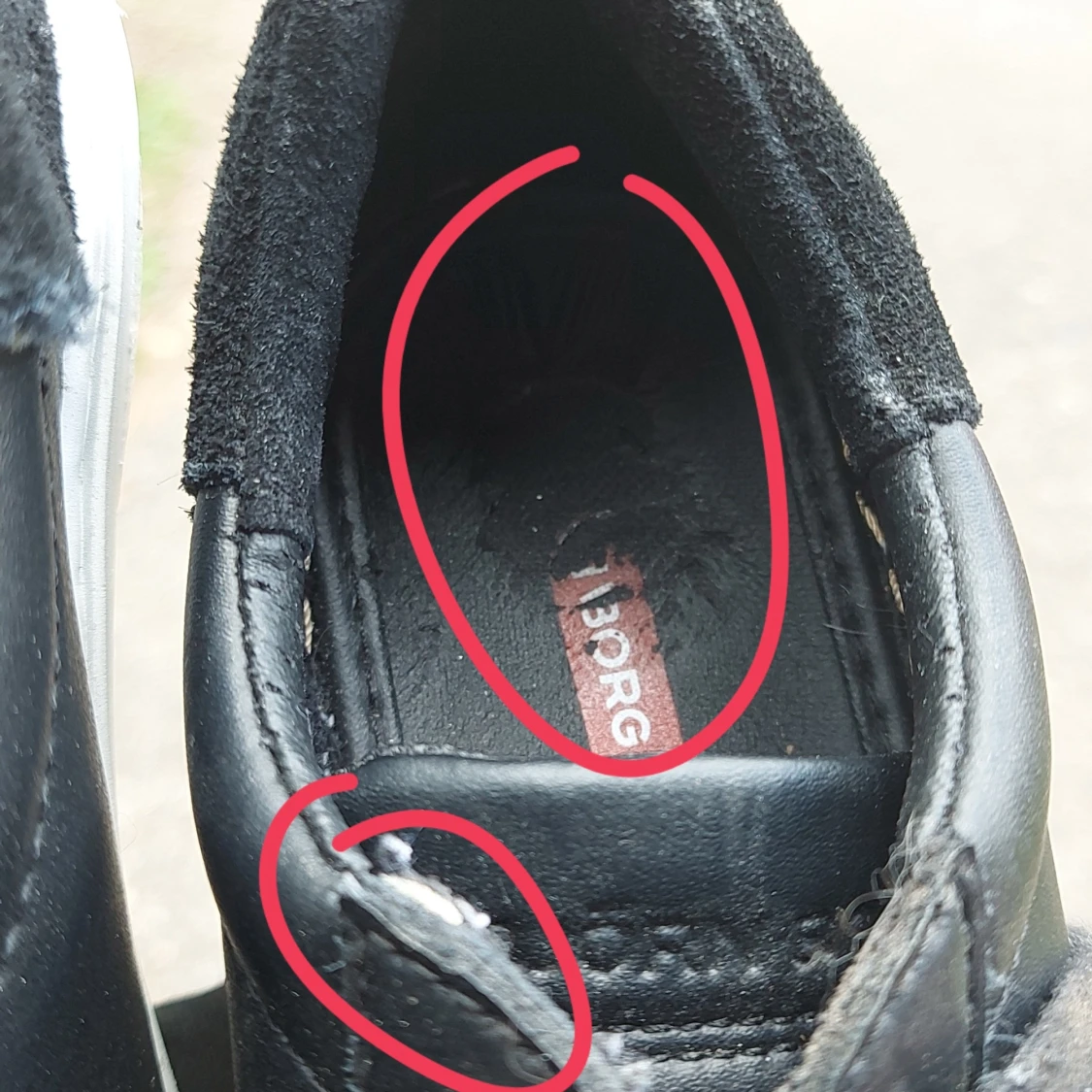 Svarta björn borg skor - 92