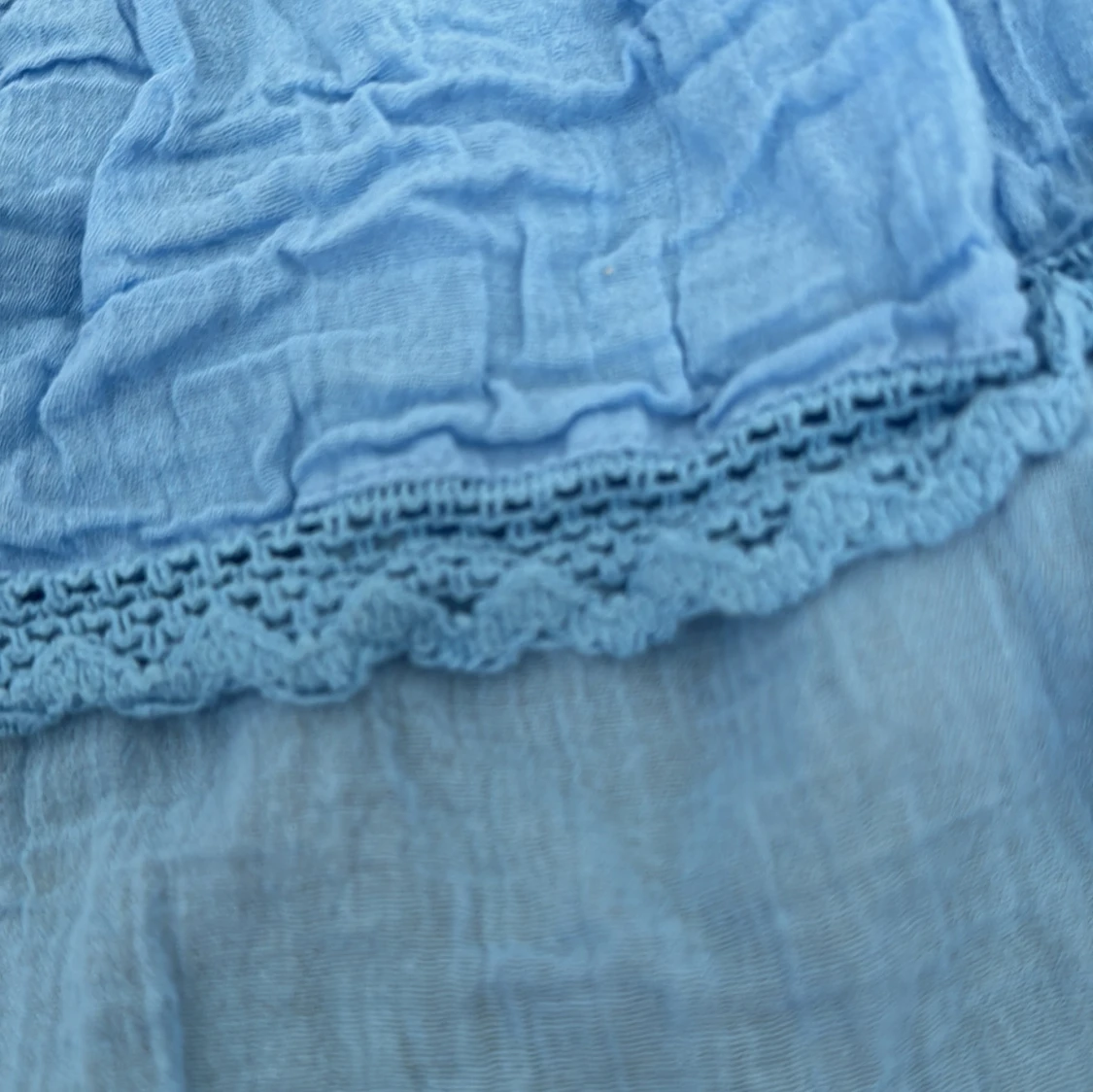 Blå långkjol  - 90