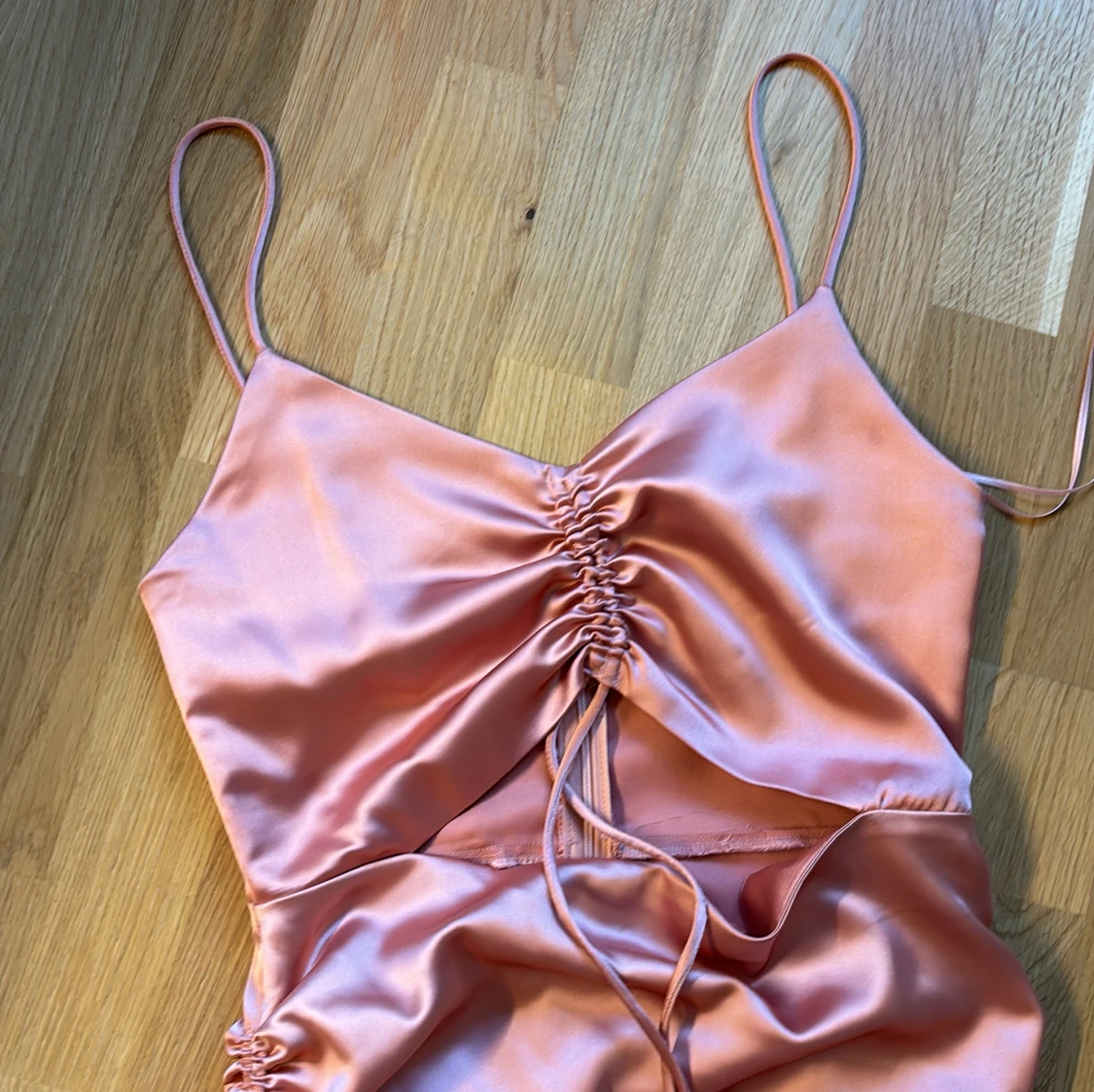 Rosa festklänning  - 90