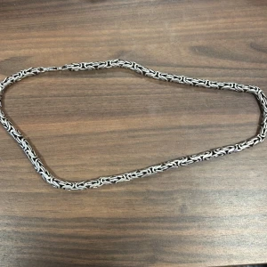 Silver halsband 925 - 159 gram 64 cm lång 8 mm tjock Silver 925