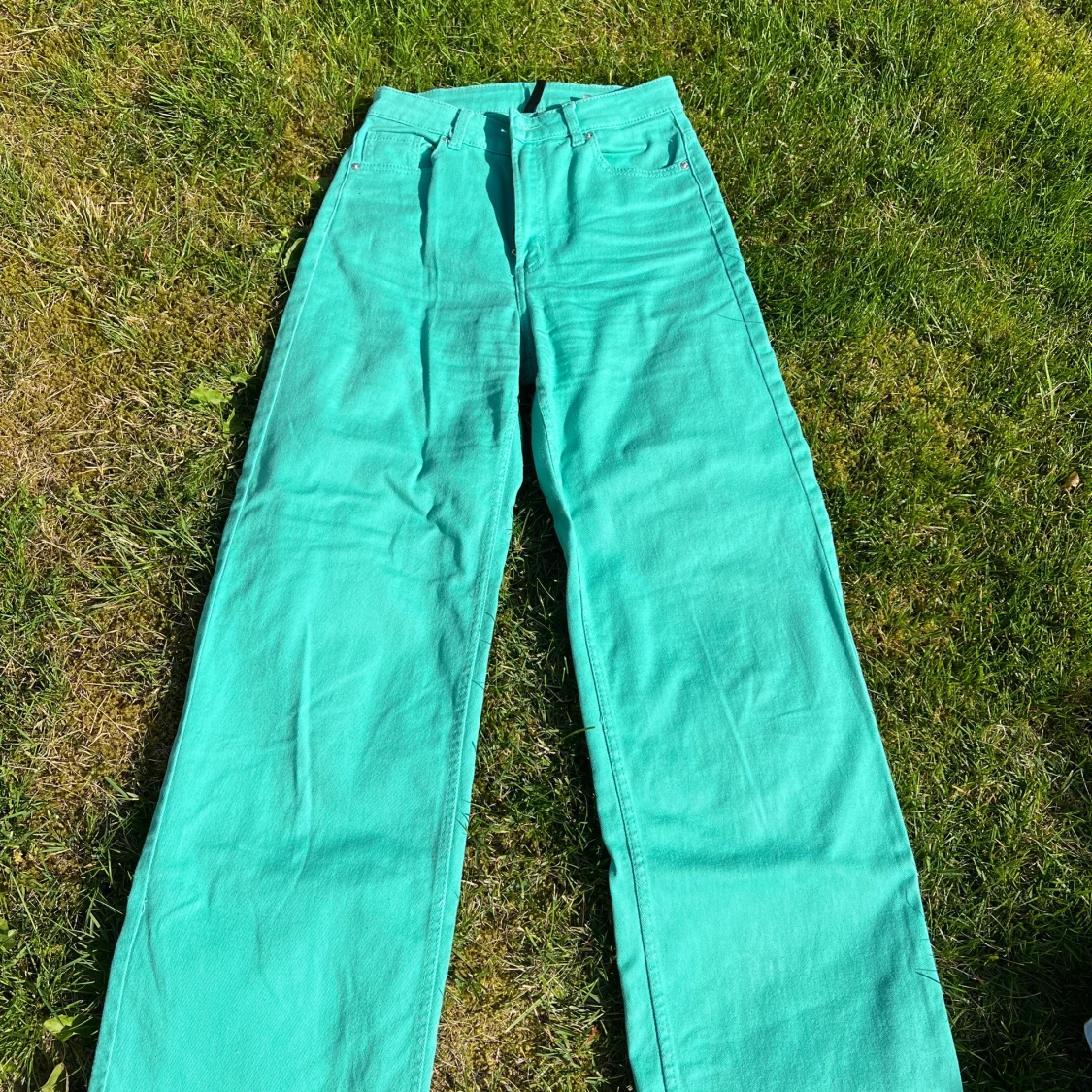 Gröna jeans
