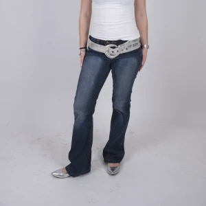 Jeans - Jeans, midjemått 80cm, innerbenslängd 75cm