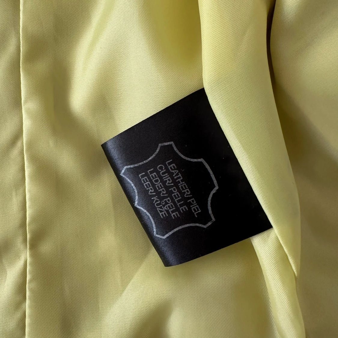 Äkta Läder jacka - 92