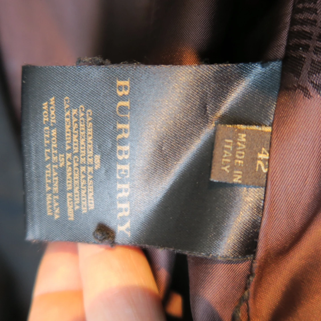 Burberry Prorsum cashmere/ull kappa - 91
