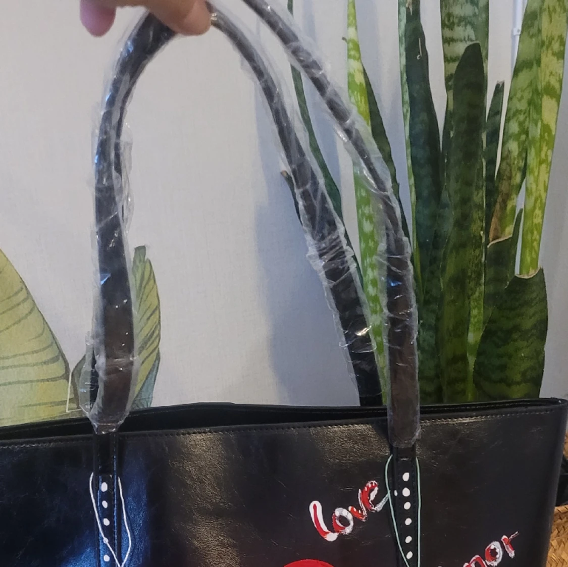 Ny väska handmålad. - 91