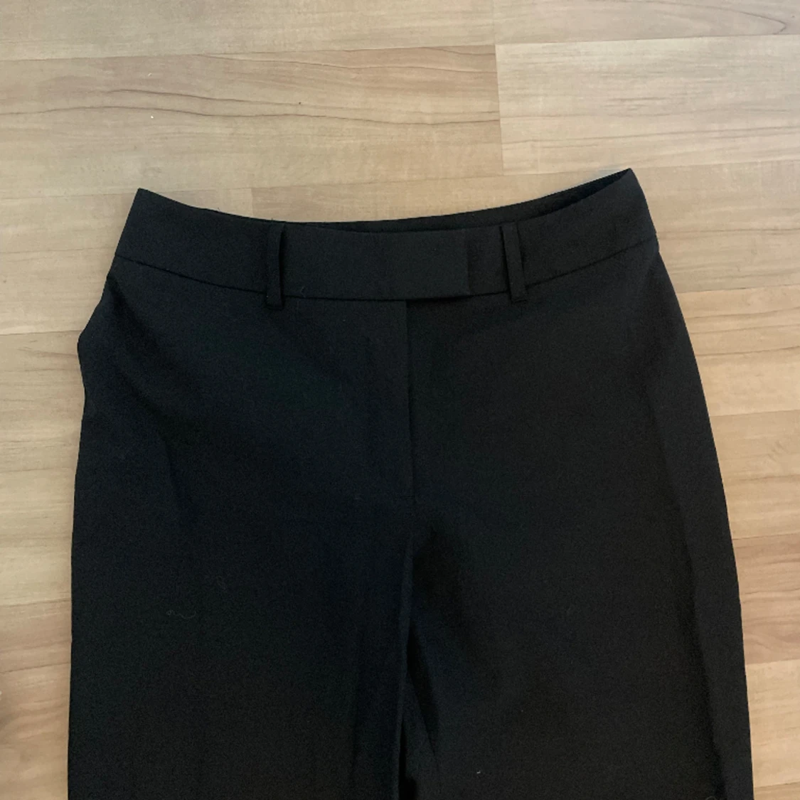 Lågmidjade bootcut kostymbyxor  - 90