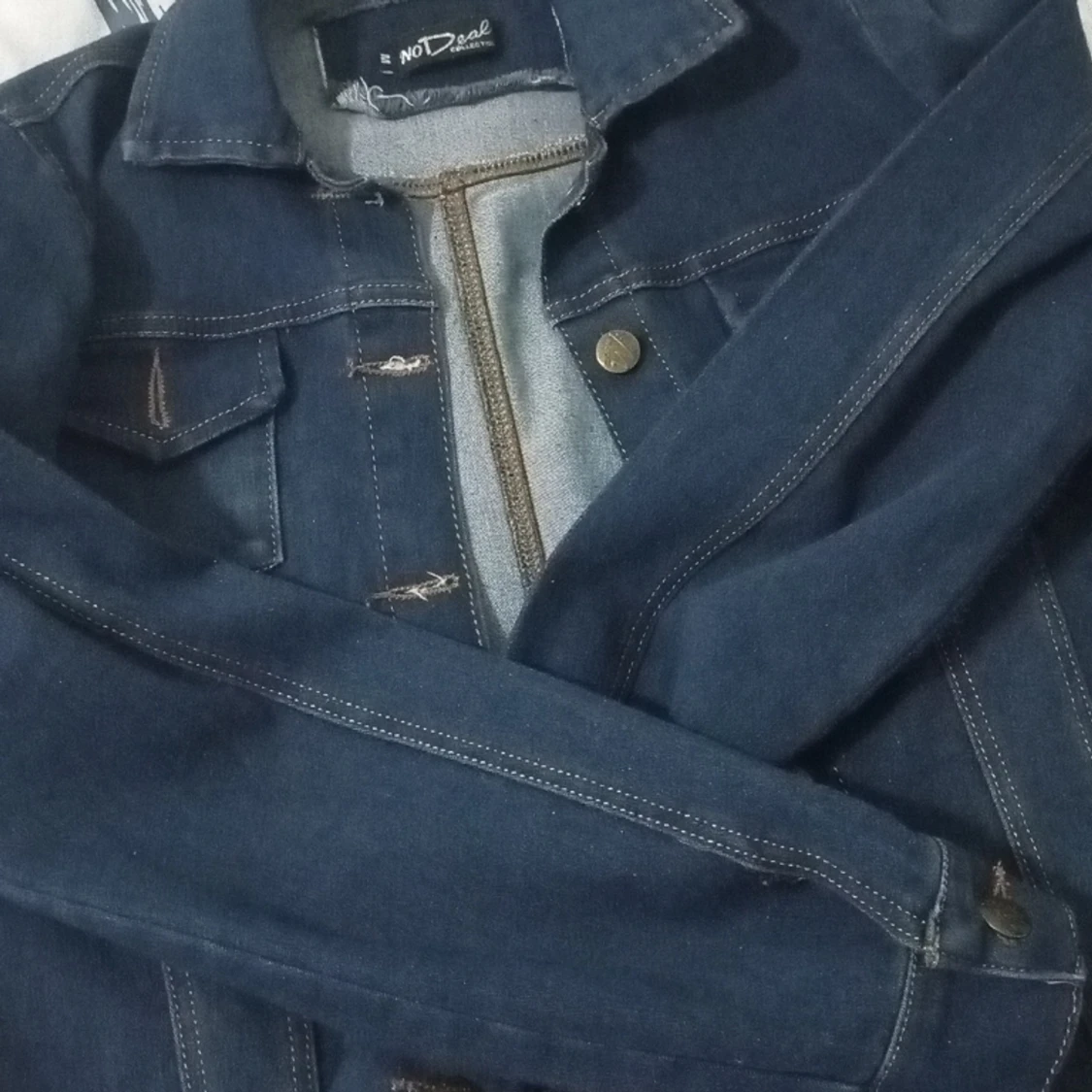 Jeans jacka helt ny använd bara en gång  - 90