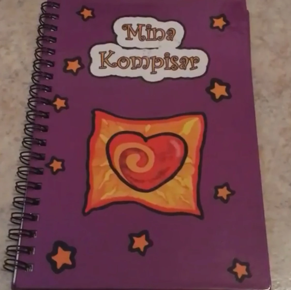 Mina vänner bok helt oanvänd