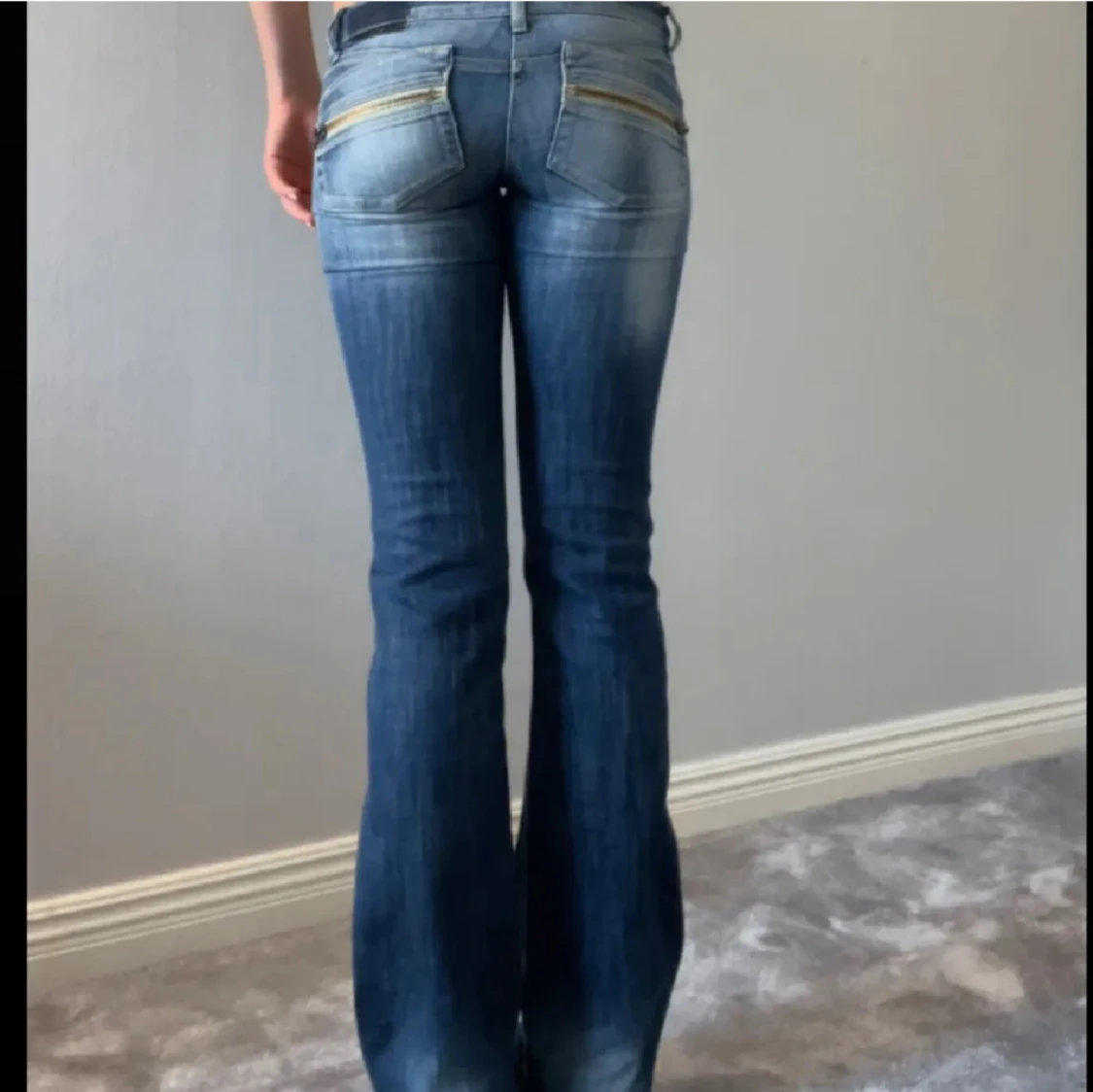 Lågmidjade bootcut Jeans - 91