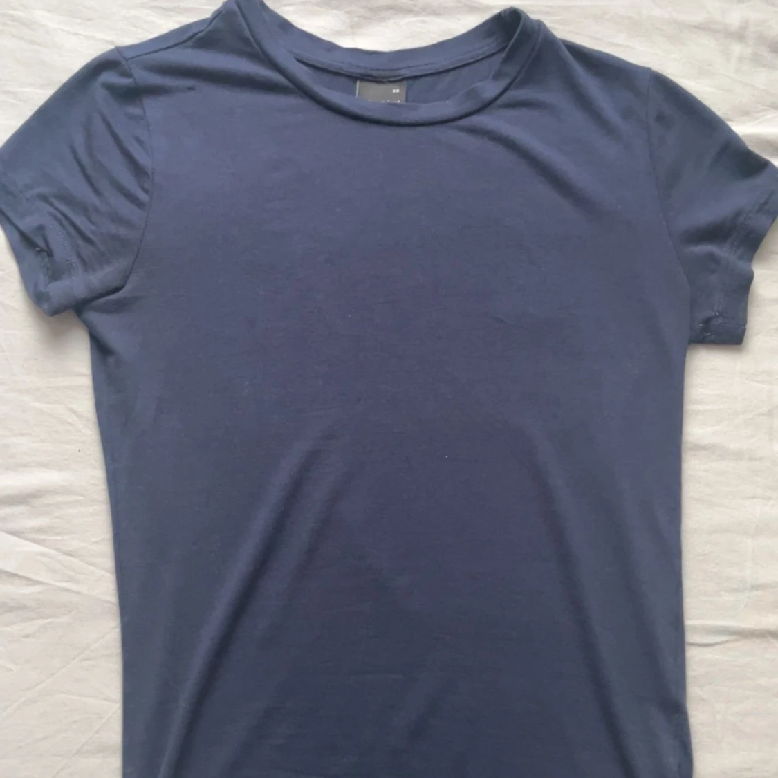 Marinblå Soft touch tröja - 90