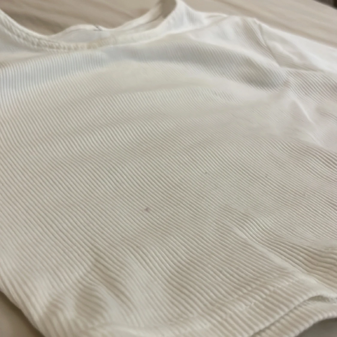 vit kort tröja - 90