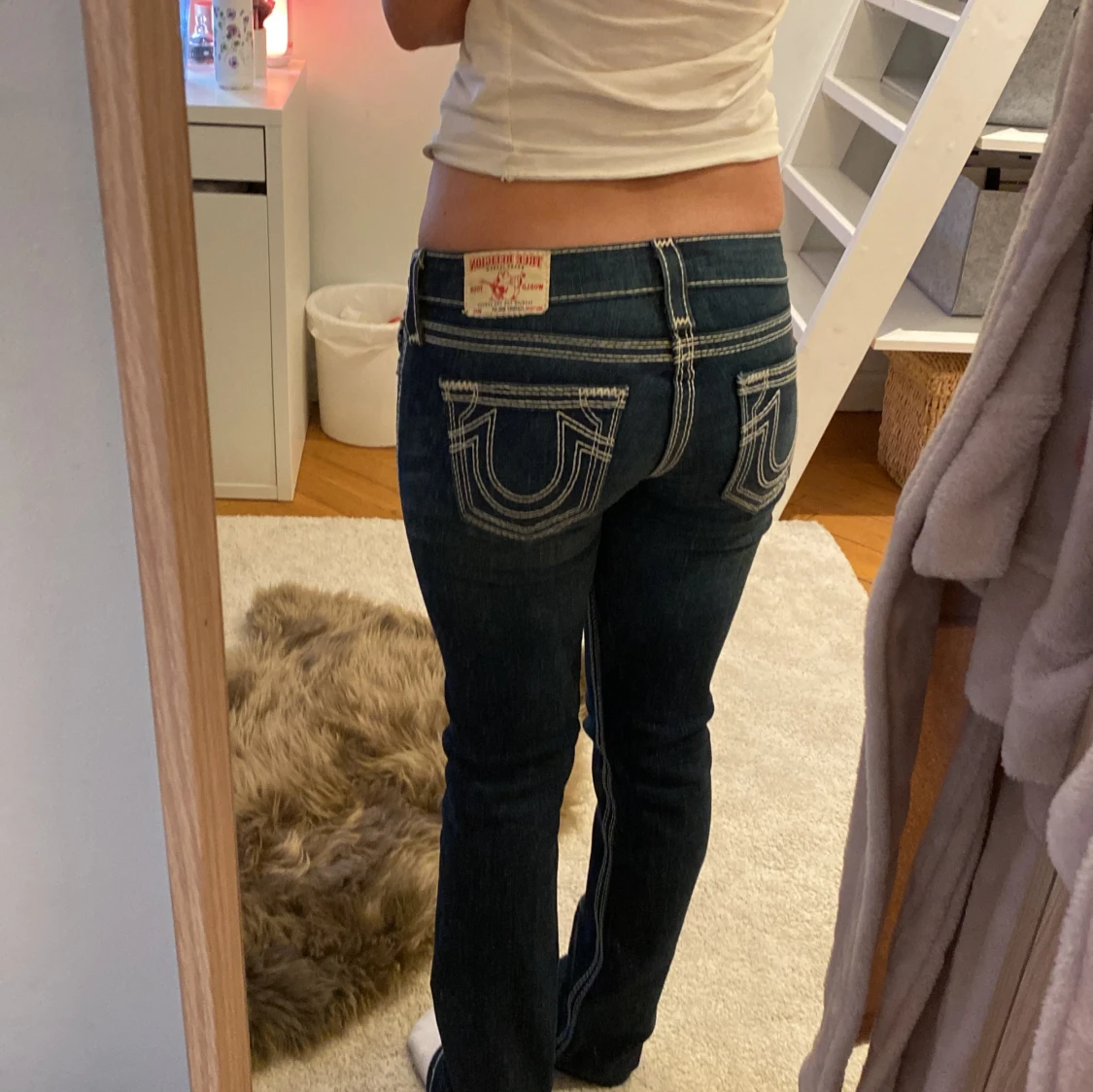 Lågmidjade true religon jeans  - 90