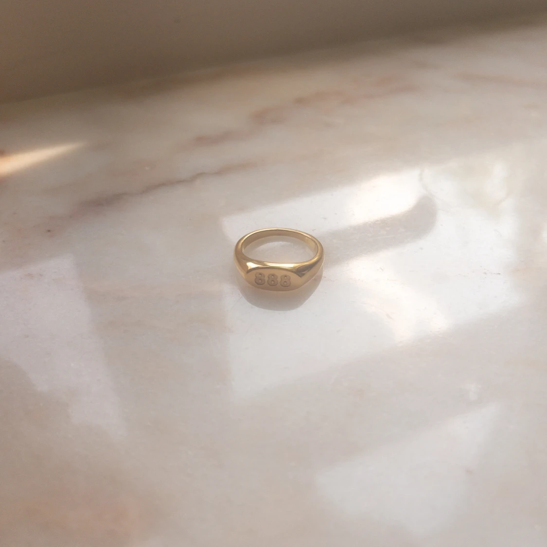 Guldig ring - 90