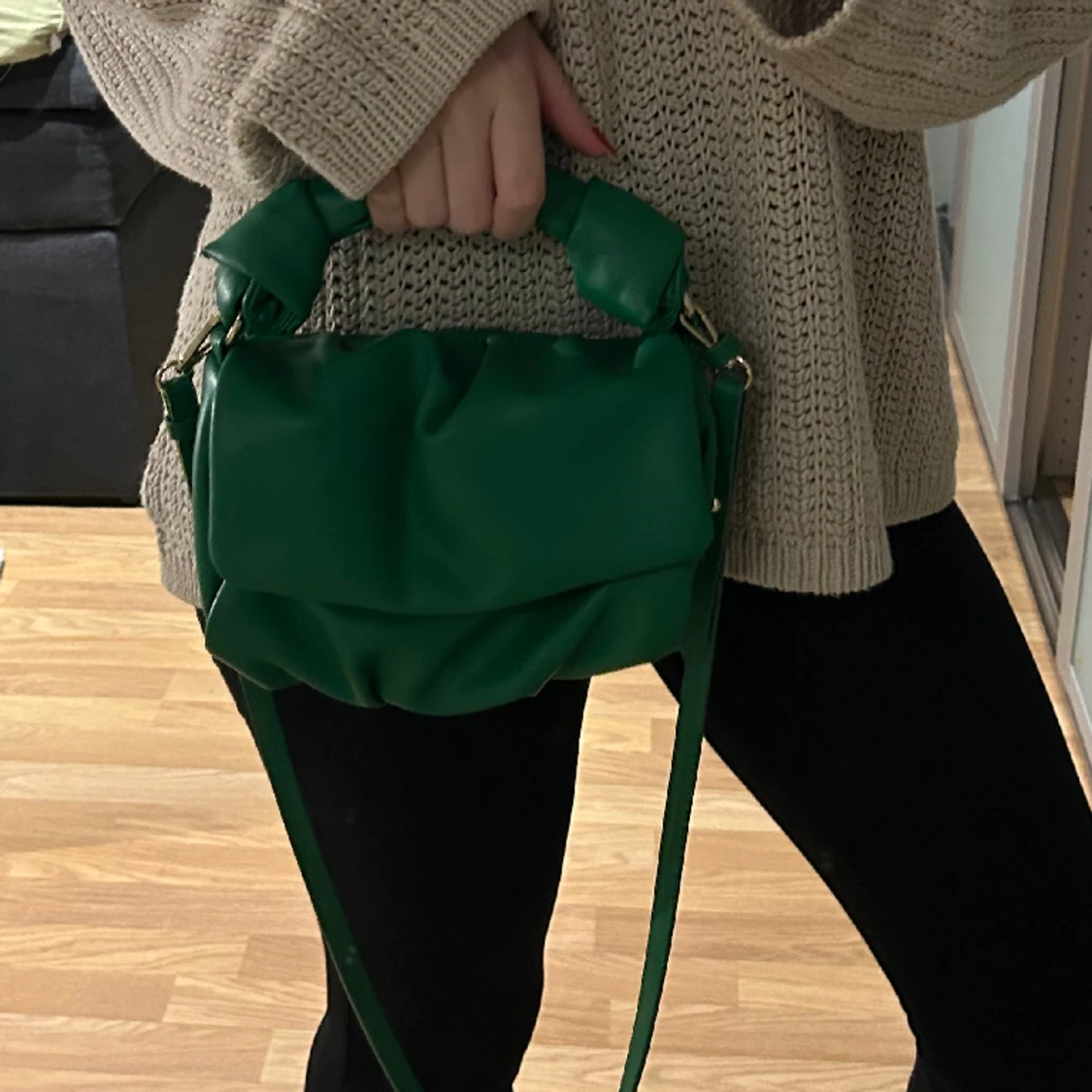 Grön handväska  - 90