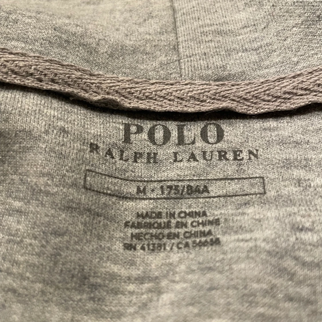 Ralph lauren double knit zip up - 1